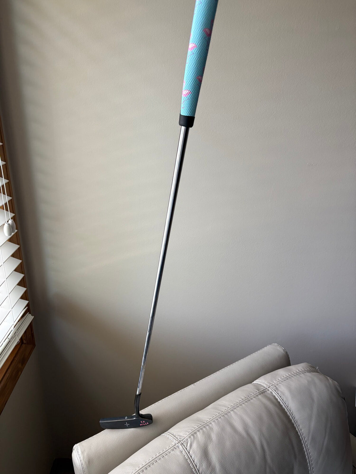 Mizuno TPM Workshop II full length — black oxide, flamingo grip
